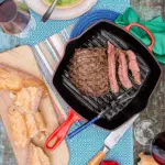 Чугунная сковорода-гриль Le Creuset, 26 см, Желтая 6