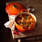 Чугунная кастрюля Le Creuset, Оранжевый 8