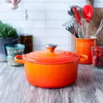 Чугунная кастрюля Le Creuset, Оранжевый 6