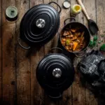 Чугунная кастрюля Le Creuset, Черный 8