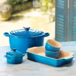 Чугунная кастрюля Le Creuset, Синий 6