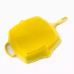 Чугунная сковорода-гриль Le Creuset, 26 см, Желтая 2