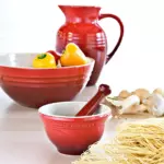 Ступка с пестиком Le Creuset, Желтая 5
