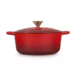 Чугунная кастрюля Le Creuset, Красный 2