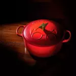 Чугунная кастрюля Le Creuset, Красный 9