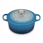Чугунная кастрюля Le Creuset, Голубой