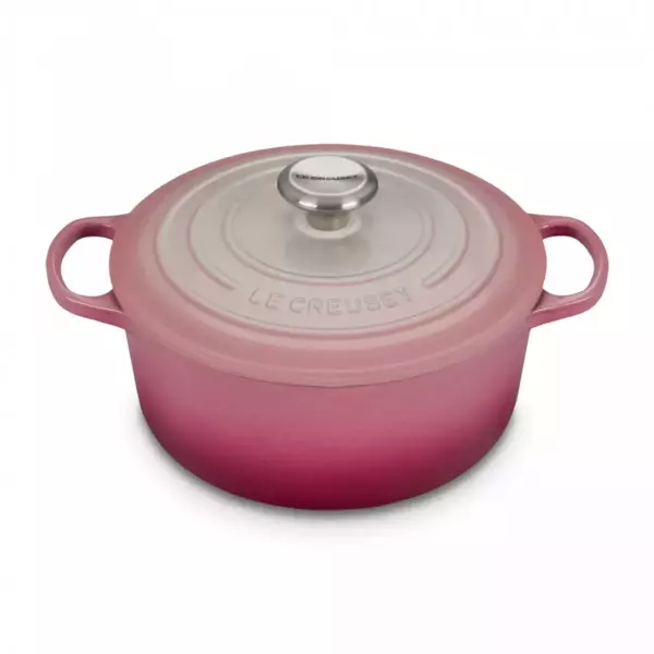 Чугунная кастрюля Le Creuset, Розовый