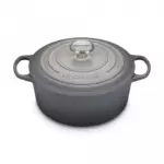 Чугунная кастрюля Le Creuset, Серый
