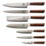 Нож большой "Santoku" Zayiko Kasshoku 17 см 7