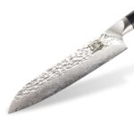Нож большой "Santoku" Zayiko Kuro 17 см 3