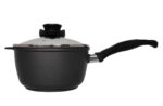 Ковш с крышкой Swiss Titan ST6718c 18 см