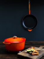 Чугунная сковорода Le Creuset, Коричневая 5
