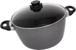 Кастрюля с крышкой Swiss Titan ST6124c 24 см